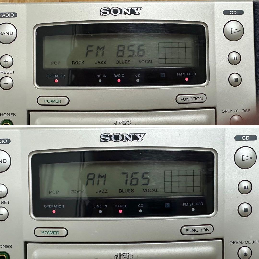 SONY ソニーZS-F1 ソニー パーソナルオーディオシステム ジャンク品