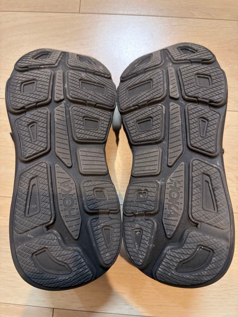 HOKA BONDI9 wide ワイド ブラック 27.5cm