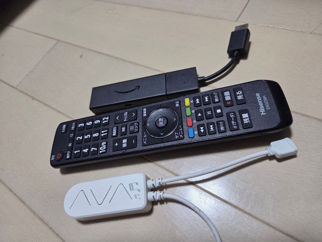 43インチ フルHDテレビ リモコン・FireTVstick・LEDライト付き