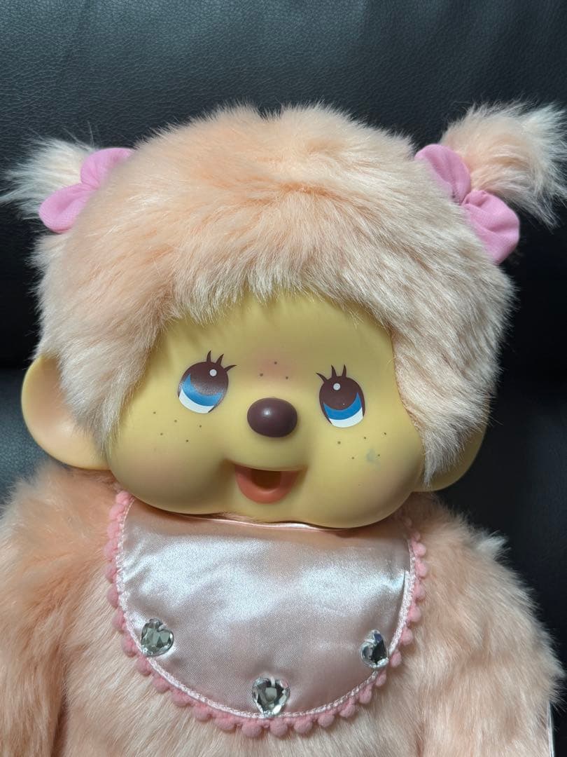 モンチッチぬいぐるみLサイズ女の子ピンクK.yamasaki Limited - メルカリ