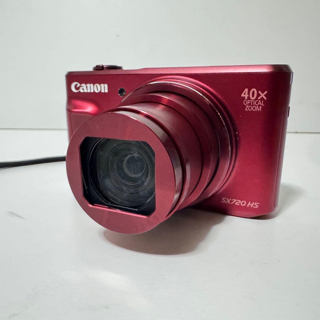 極美品 キヤノン Canon PowerShot SX720 HS レッド