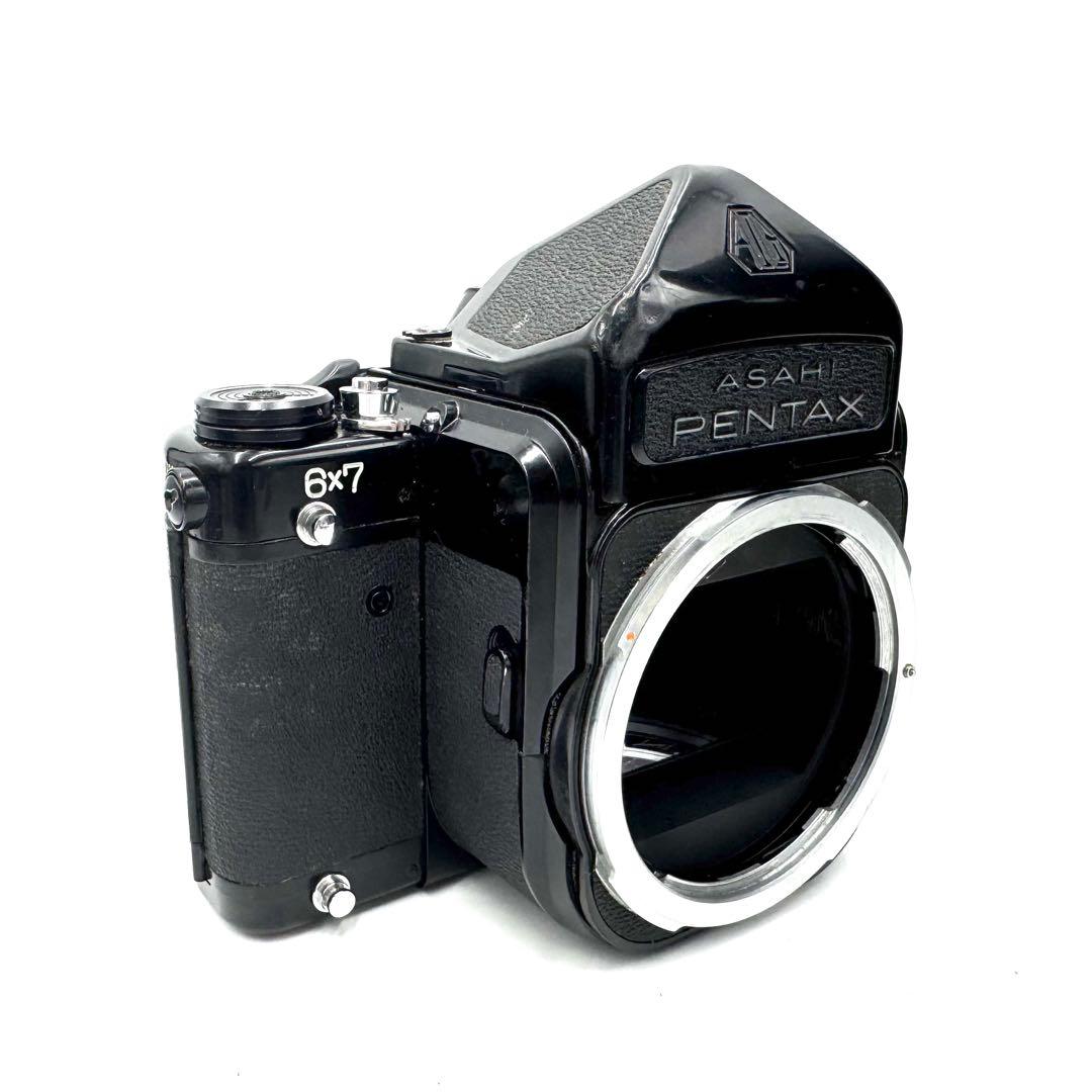 動作品 PENTAX ペンタックス 6×7 67 TTL ボディ バケペン