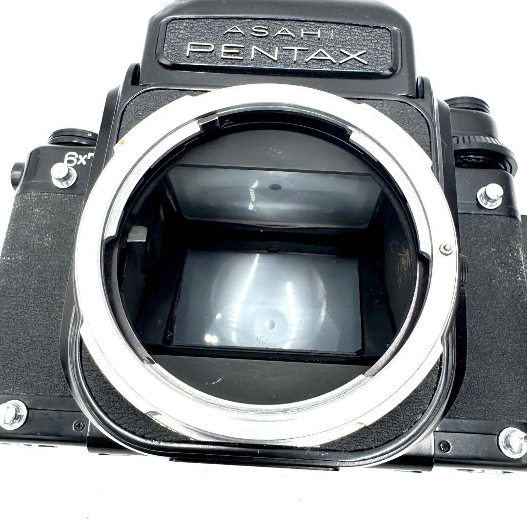 動作品 PENTAX ペンタックス 6×7 67 TTL ボディ バケペン