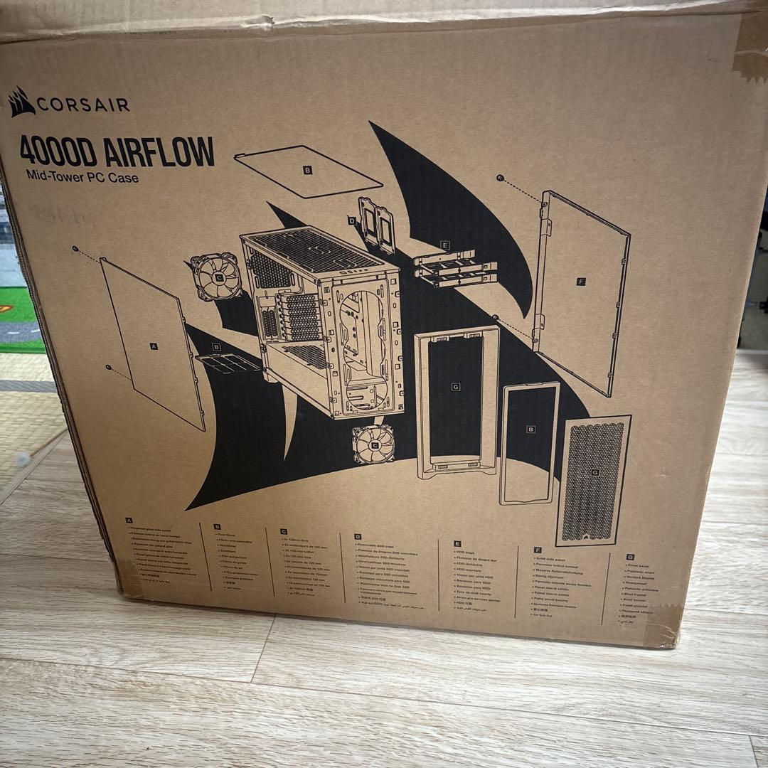 PCケース(自作PC用) CORSAIR 4000D AIRFLOW