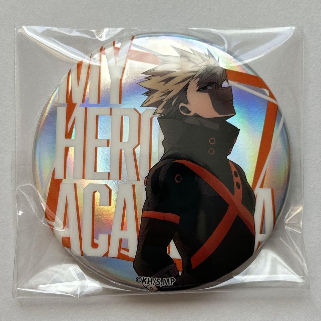 僕のヒーローアカデミア ヒロアカ 爆豪勝己 缶バッジ オーロラ