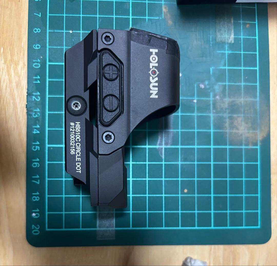HOLOSUN HS510C CIRCLE DOT ブラック HS510C Circle Dot Open Reflex Sight - Black