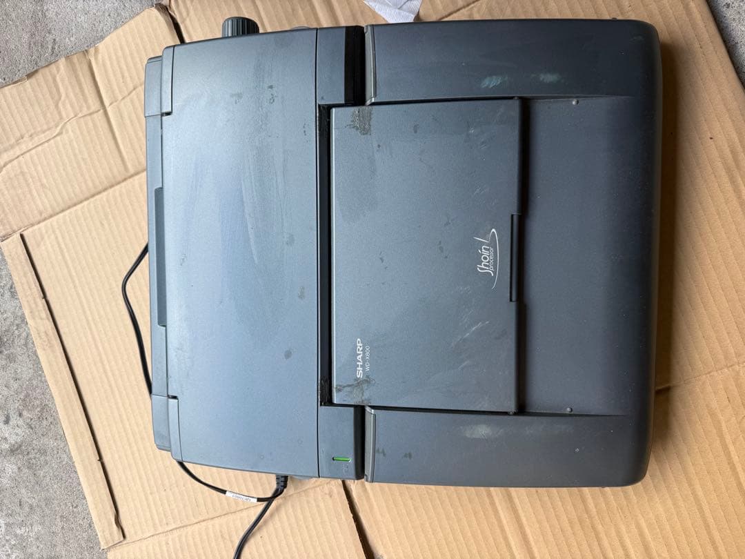SHARP WD-X800 ワードプロセッサ　書院　ワープロ