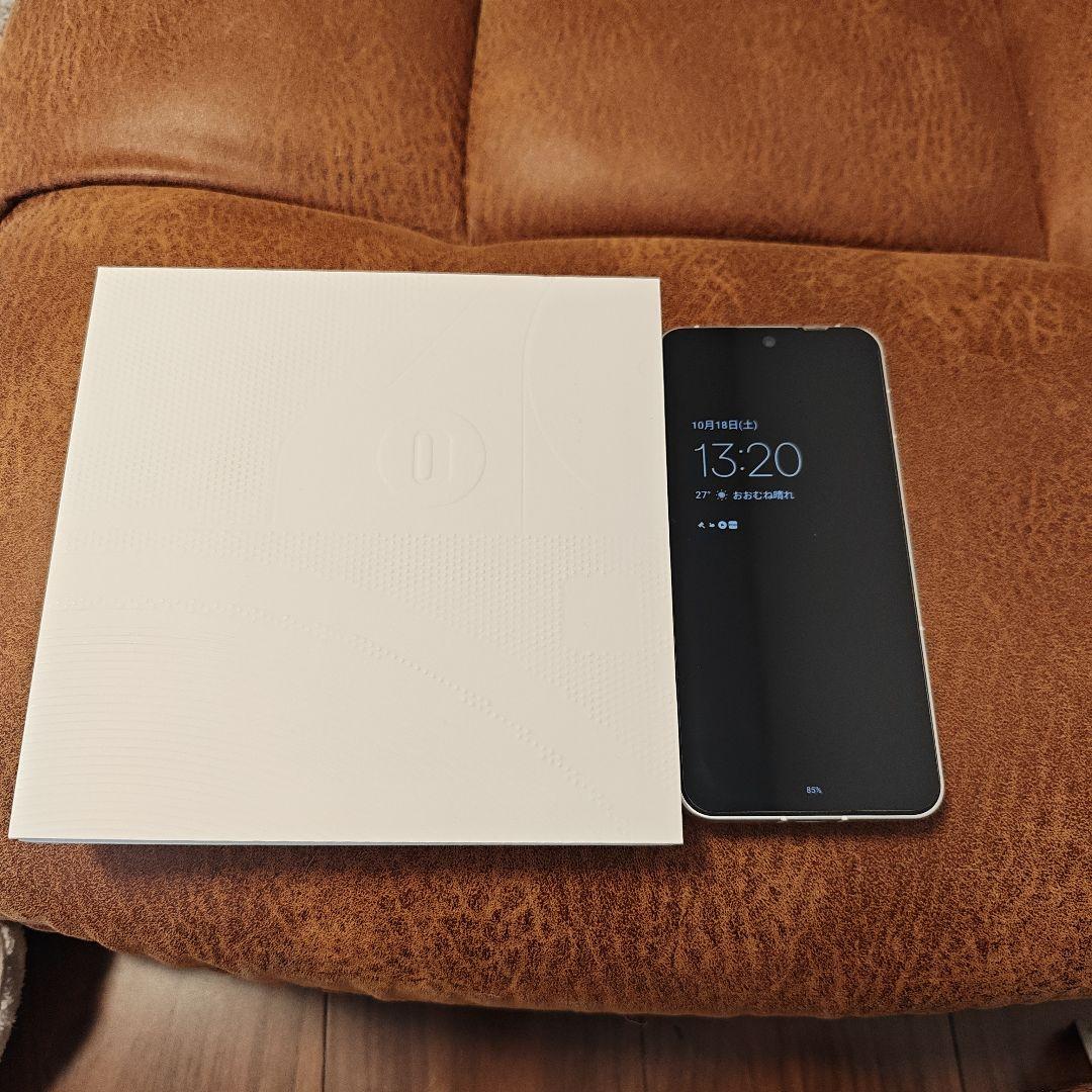 美品　Nothing Phone (2) ホワイト　SIMフリー　一括購入品