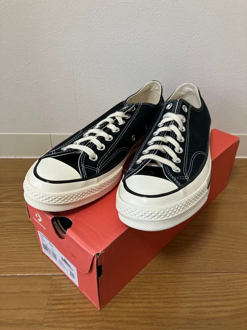 ☆新品☆ コンバース 27cm CT70 チャックテイラー ローカット 黒色
