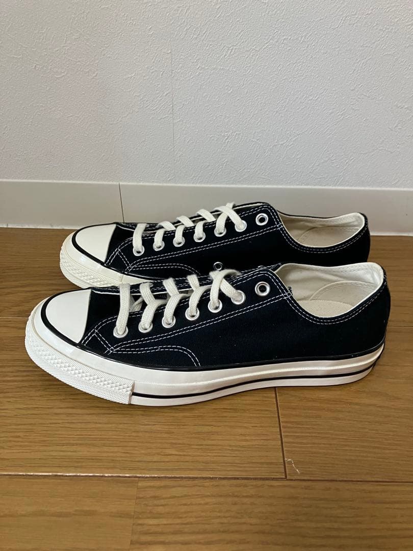 ☆新品☆ コンバース 27cm CT70 チャックテイラー ローカット 黒色