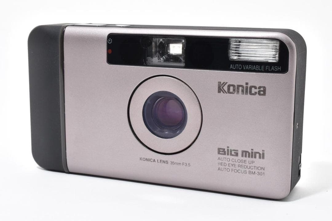 Konica コニカ Big Mini BM-301 コンパクト フィルムカメラ KONICA Big mini BM-301【並品】 | まるやまカメラ