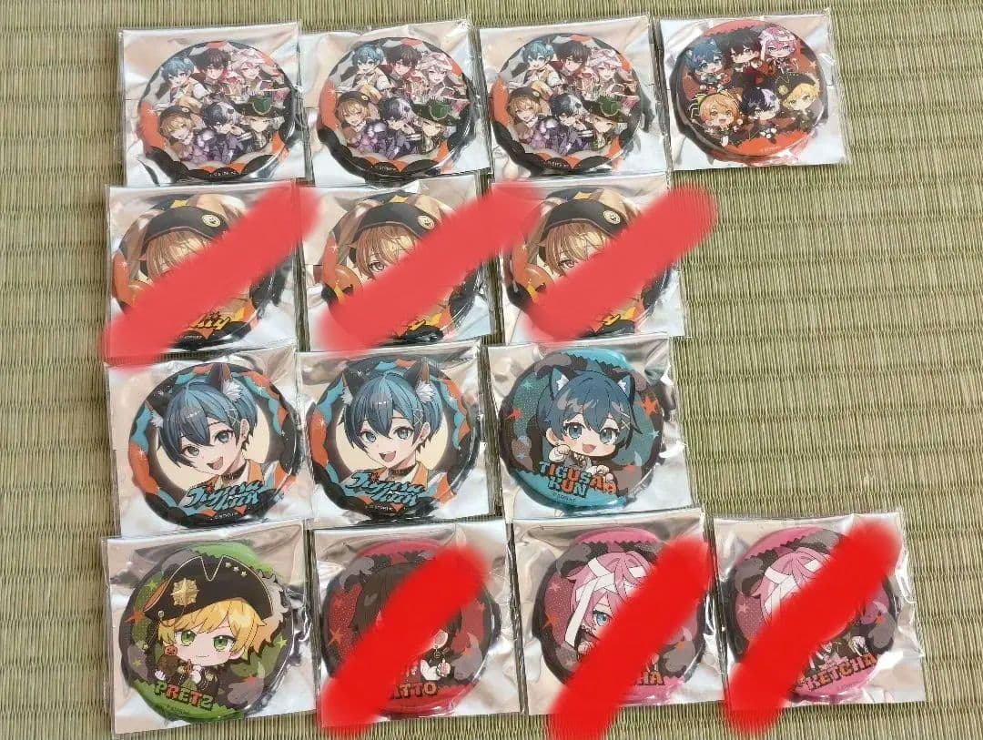 AMPTAKxCOLORS 缶バッジ14個セット - メルカリ