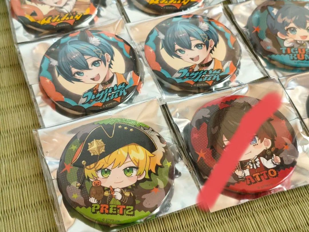 AMPTAKxCOLORS 缶バッジ14個セット - メルカリ