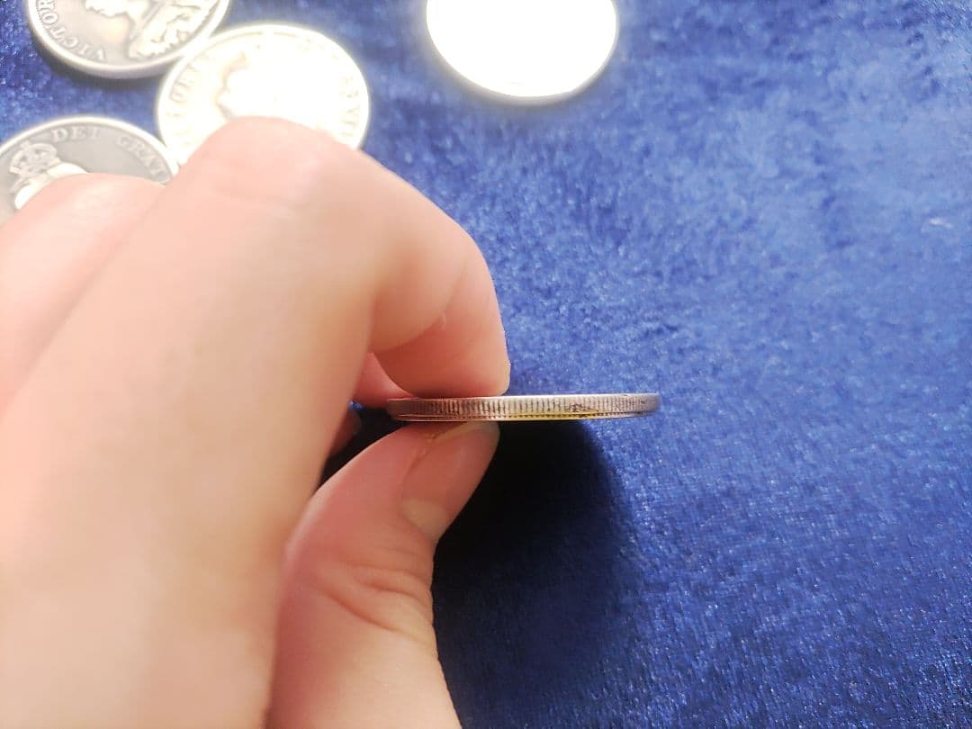 ☆おまけ付き☆ ダブルフローリン銀貨 シェルコインセット ギミック