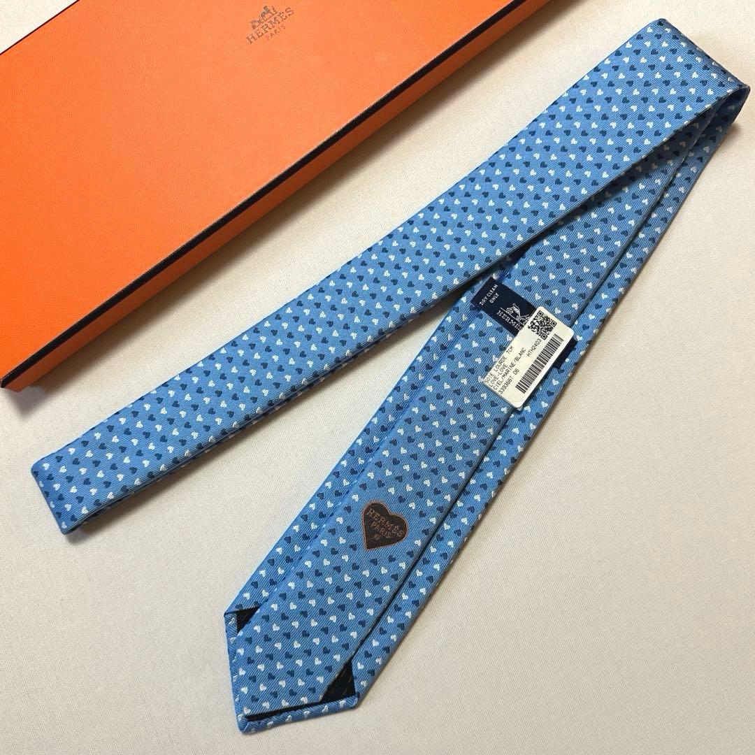 エルメス ネクタイ 《ラブ・ラブ》新品 未使用