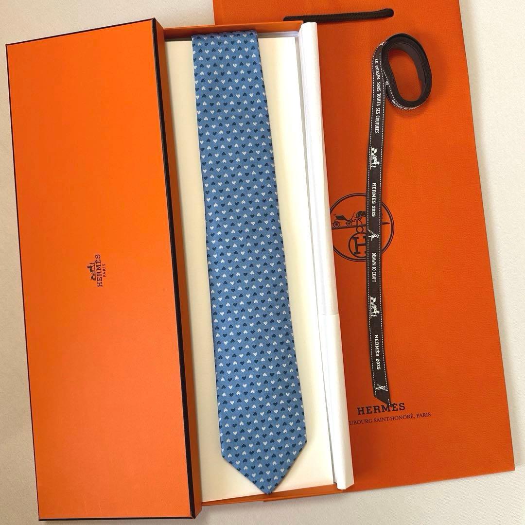 エルメス ネクタイ 《ラブ・ラブ》新品 未使用