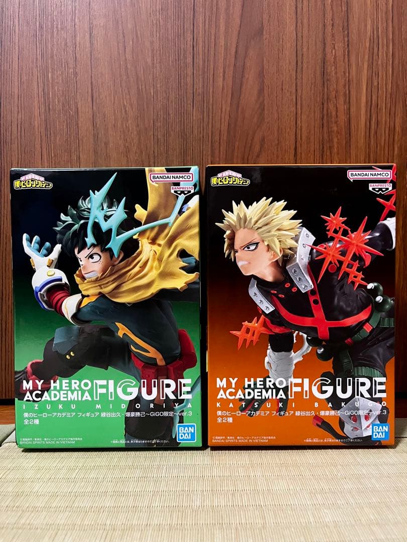 GiGO限定 ヒロアカフィギュア 2点セット - メルカリ