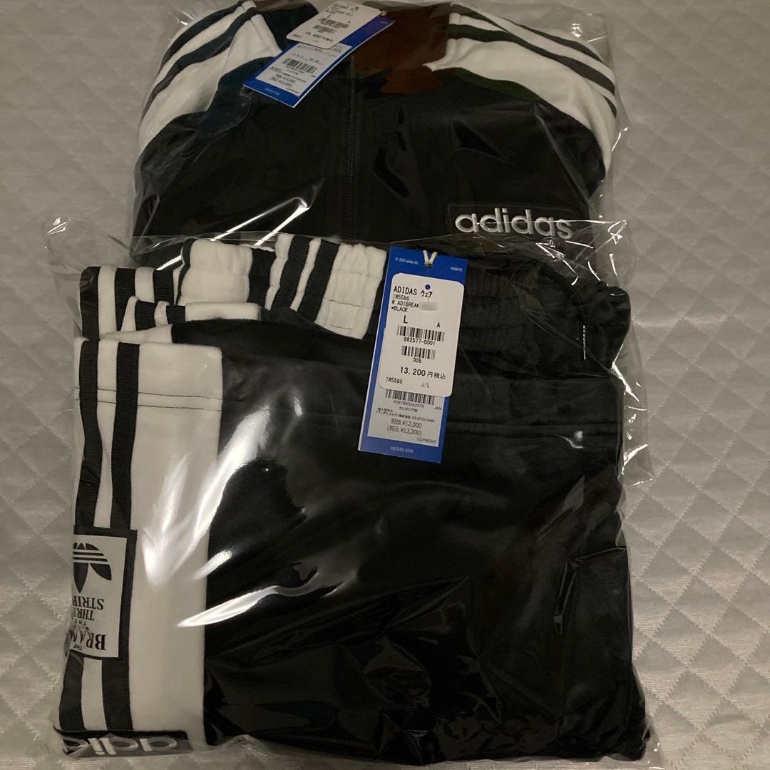 adidas W ADIBREAK VELOUR TT Lサイズ - メルカリ