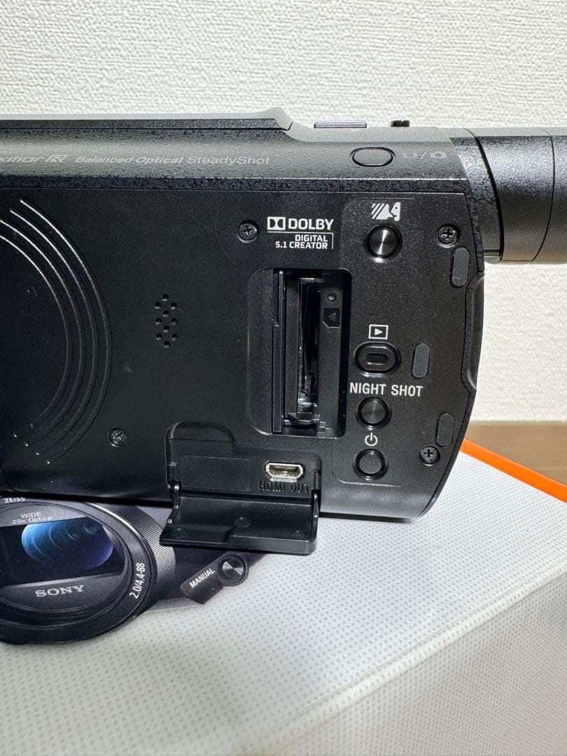 SONY ハンディカム FDR-AX55/純正アクセサリーキット付き