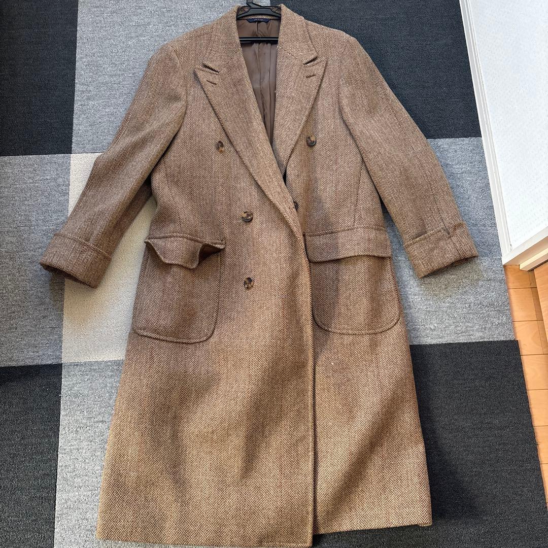 BrooksBrothersイタリア製 チェスターコート ブラウン 中古・古着通販】BROOKS BROTHERS (ブルックスブラザーズ) BROOKS
