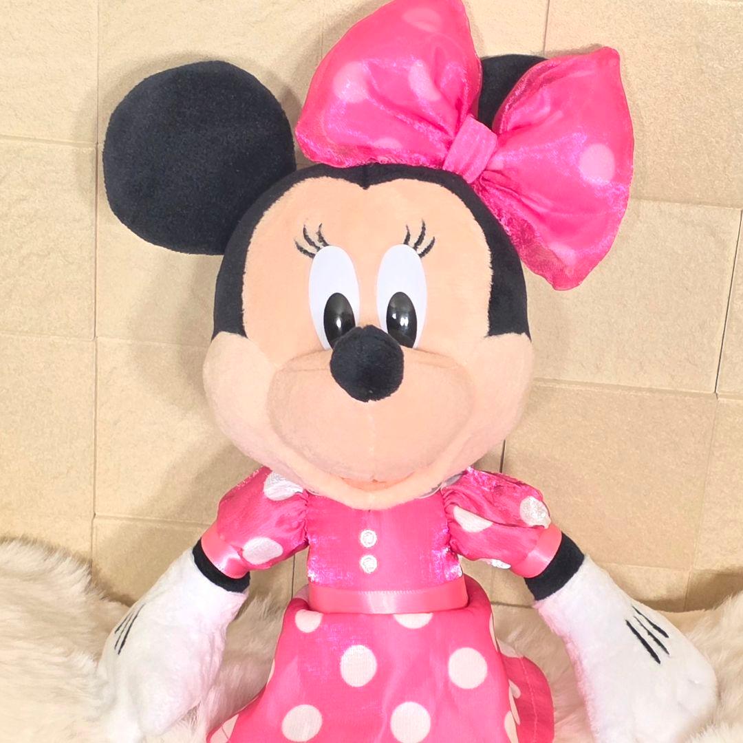 ⭐お顔厳選⭐タグ付き⭐ミニー ぬいぐるみチャーム ピンク ミニーの日