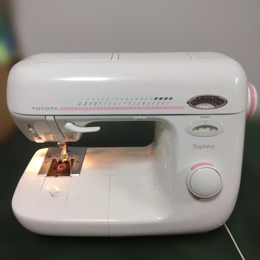 トヨタミシンSophina美品。 ☆TOYOTA Sophina ミシン ☆ホワイト - メルカリ
