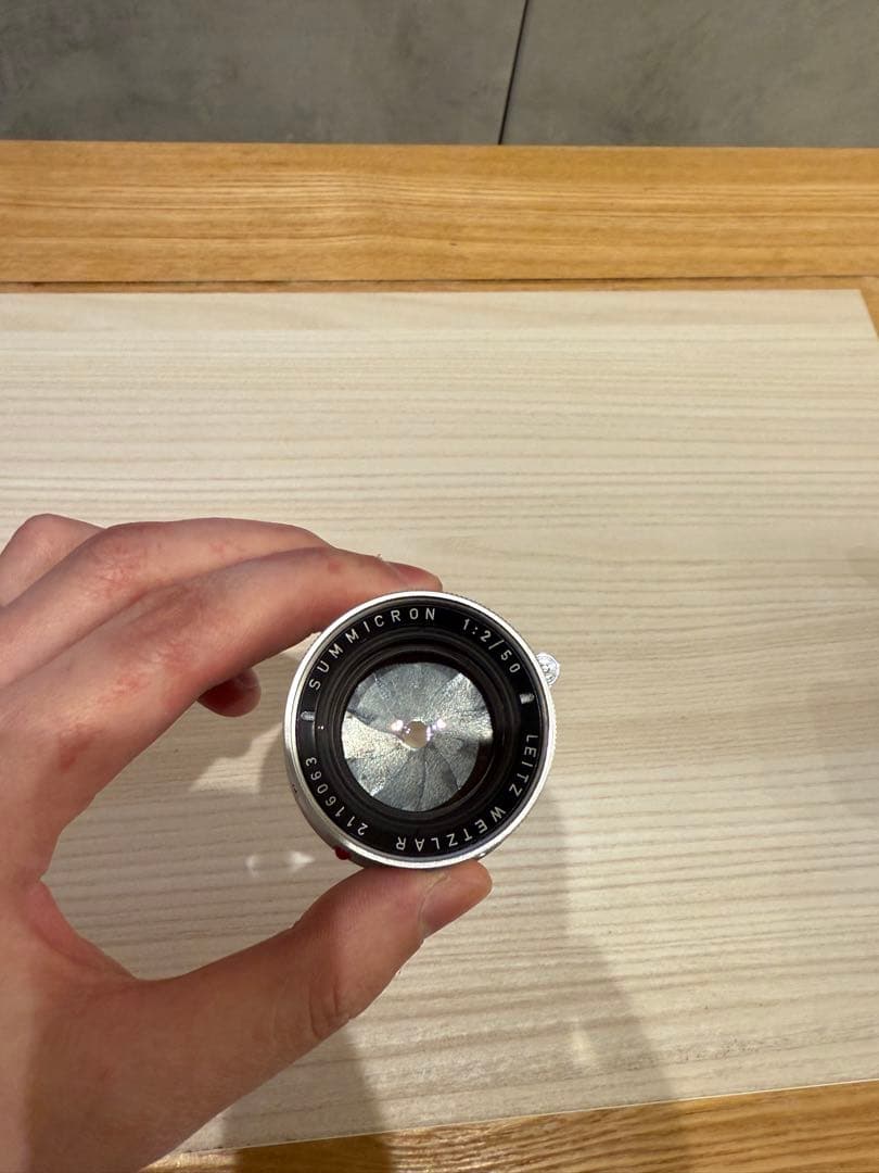 Summicron (ズミクロン) 50mm f2 (M) 1st 後期