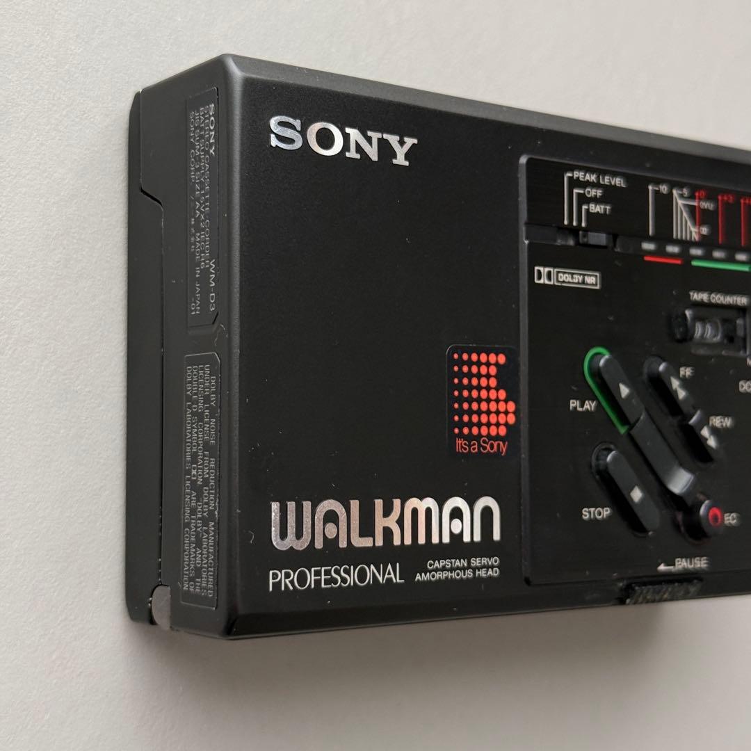 SONY WALKMAN カセットプレーヤーWM-D3 - メルカリ