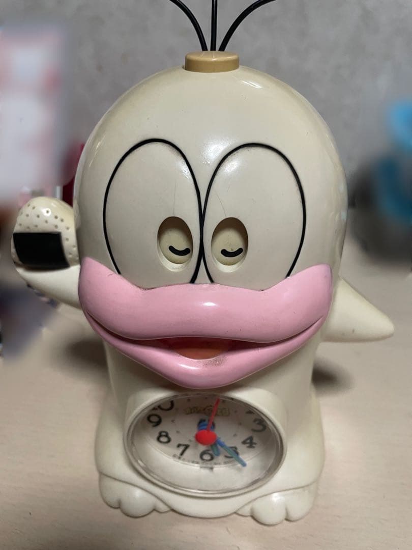 オバケのQ太郎 オバQ 目覚まし時計 レア おしゃべりめざまし 藤子