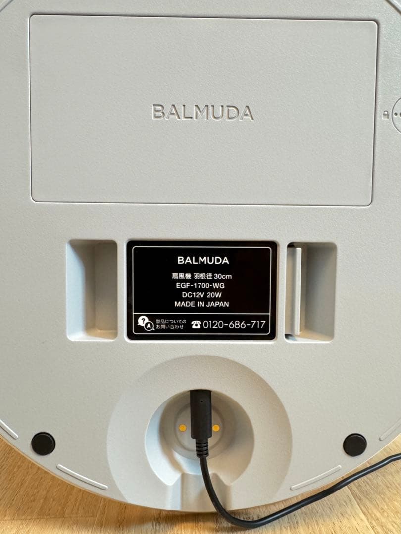【極美品】BALMUDA バルミューダ The Green Fan 扇風機