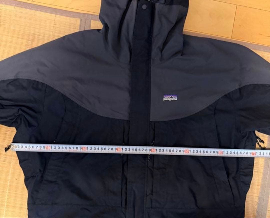 02s Patagonia ストームジャケット Lサイズ 紺×灰 - メルカリ
