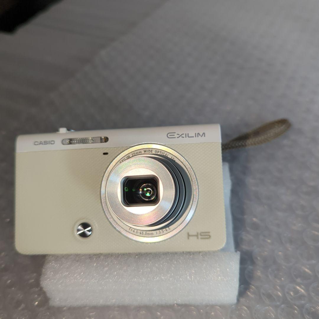【動作確認済】デジカメ CASIO EXILIM EX-ZR50 ホワイト