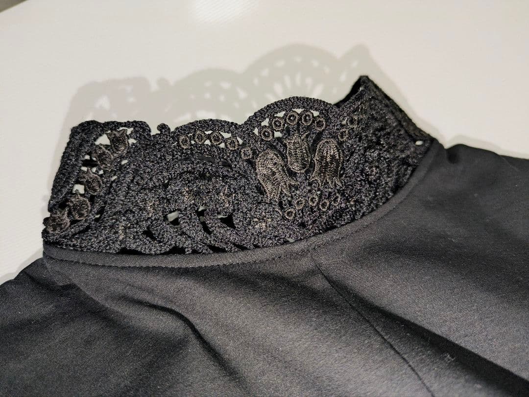 mame コットンジャージー刺繍襟ドレス サイズ1 - メルカリ