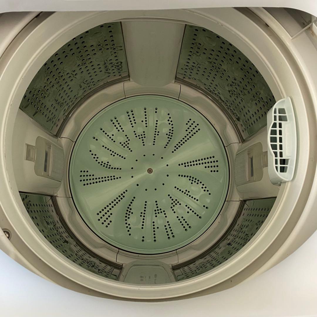 日立 全自動電気洗濯機 BW-V70FE8 7.0kg 2021年製 ホワイト