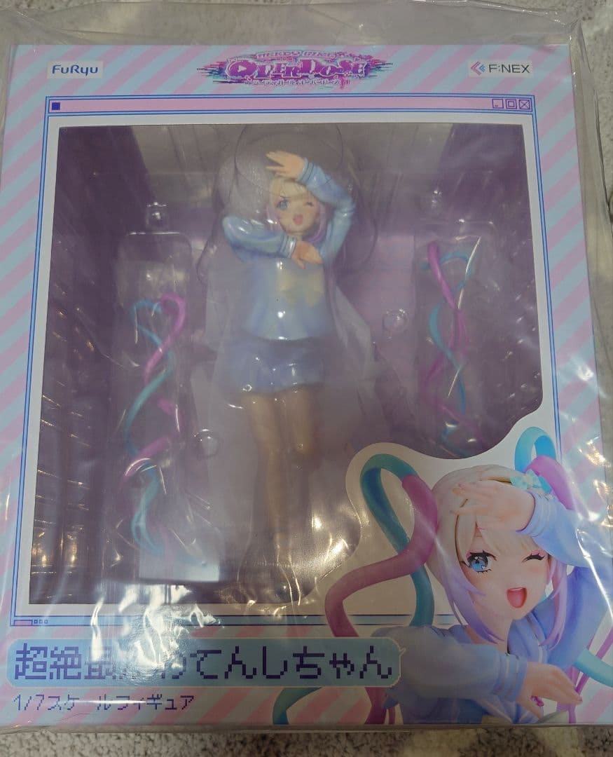 新品未開封】 超てんちゃん 1/7スケールフィギュア 「ぴえん猫」付き