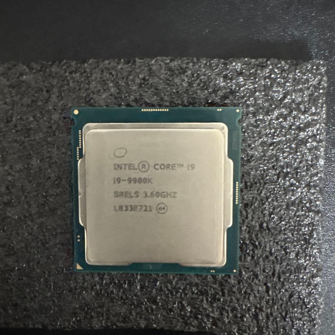 CPU intel core i9-9900K 3.6 GHz