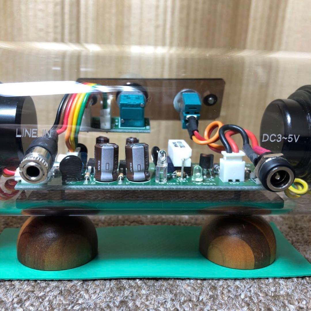 M’s System SK0815 波動スピーカー アンプ内蔵 スケルトンモデル