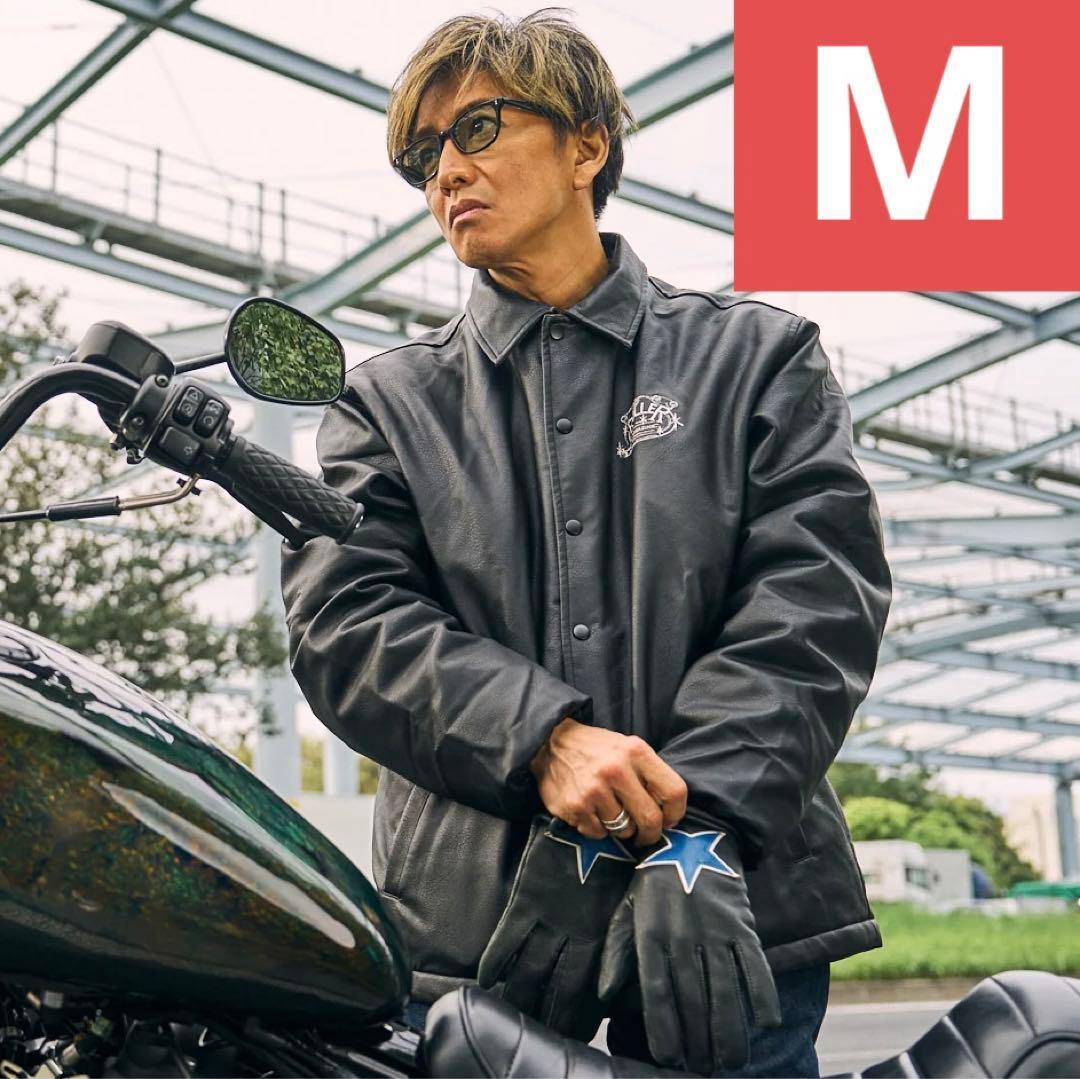 ROLLER FAKE LEATHER COACH JACKET M 木村拓哉 - メルカリ