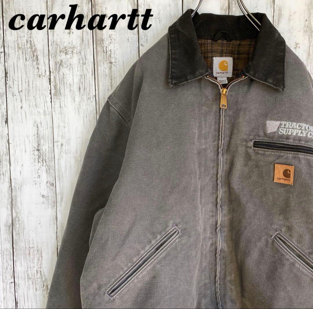 美品カーハート デトロイトジャケット グレーL supreme 野村訓市着用