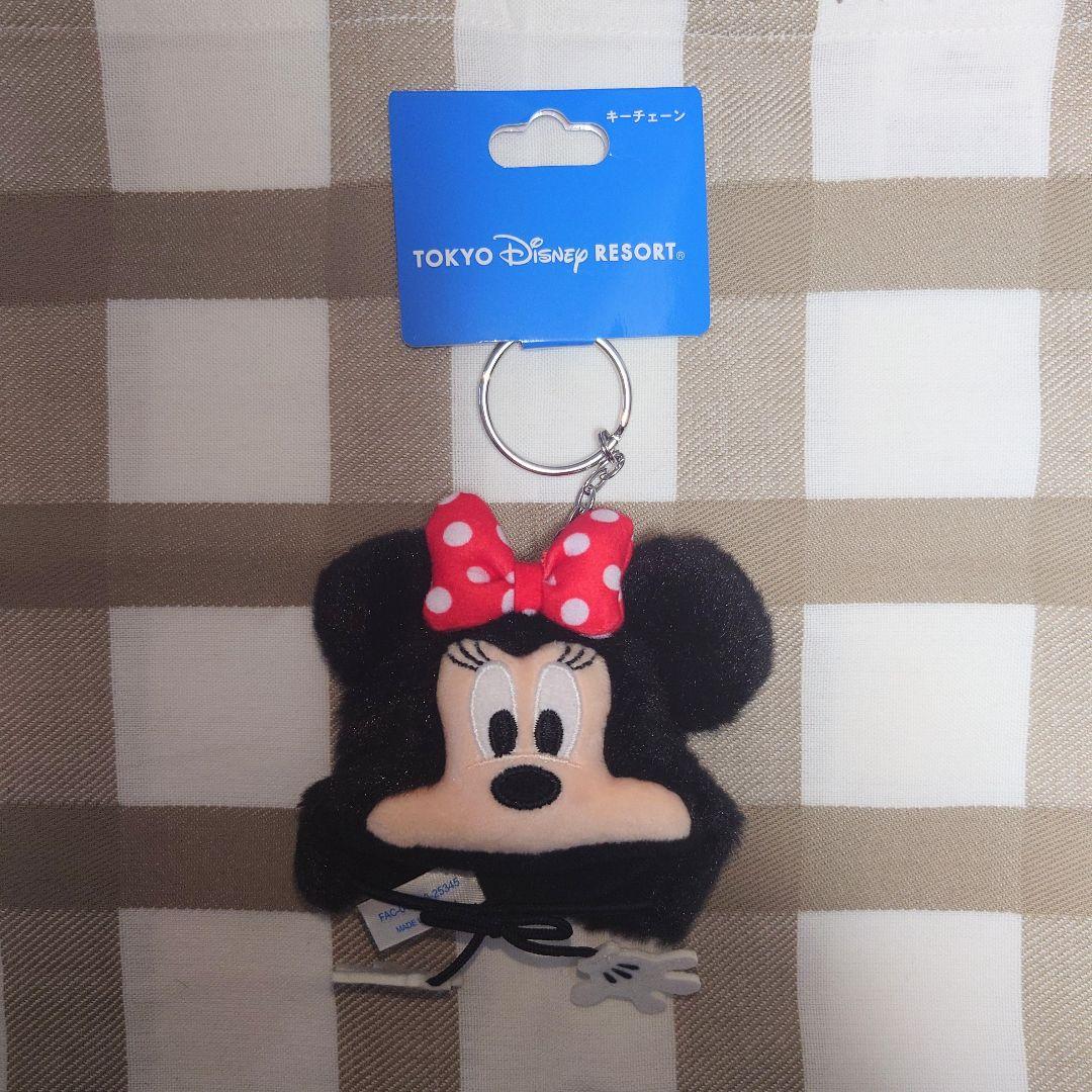 ディズニー ミニー ファンキャップ キーチェーン - メルカリ