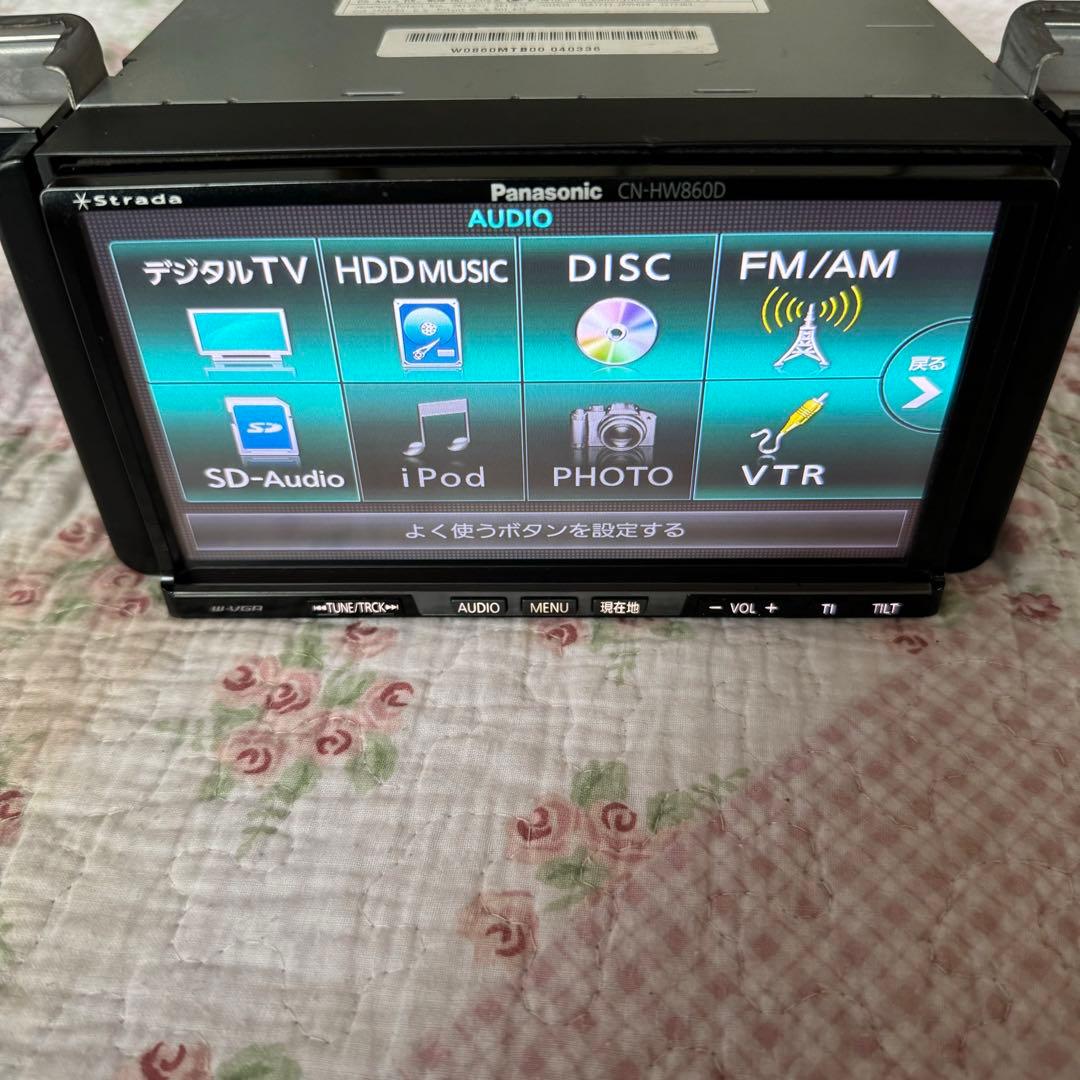CN-HW860D パナソニック ストラーダ HDDナビゲーション - メルカリ