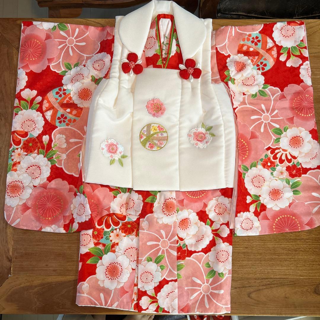 七五三　３歳　着物 楽天市場】【レンタル】[七五三 着物 3歳 レンタル 女の子] 三歳