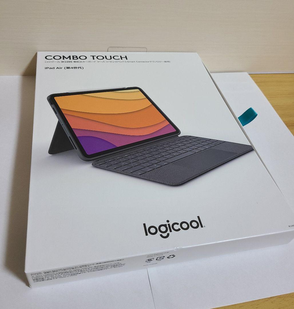 logicool COMBO TOUCH iPad Air ケース　第４世代 Combo Touchキーボードケース（iPad air用） |ロジクール
