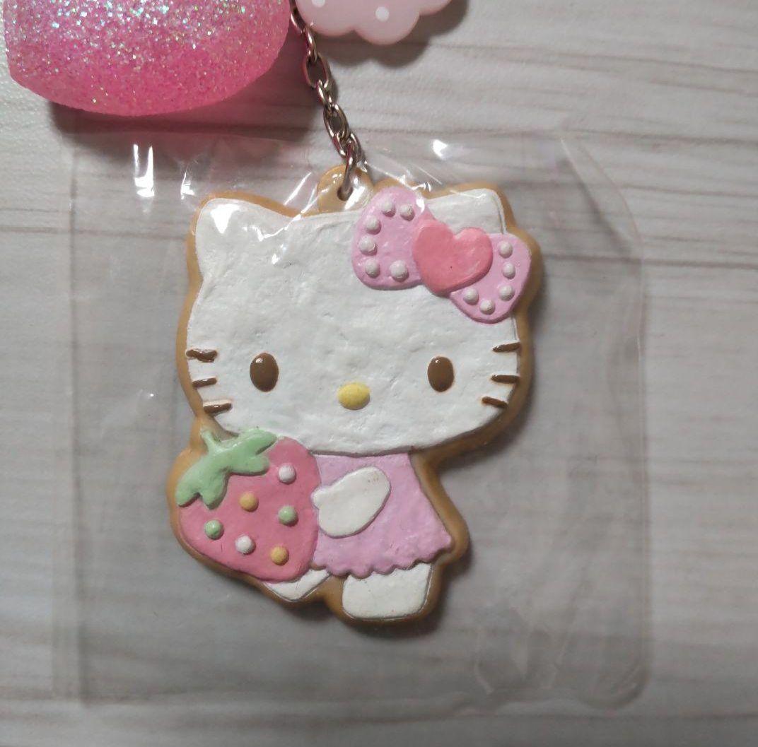 平成レトロ ハローキティ クッキーストラップ - ストラップ販売 中