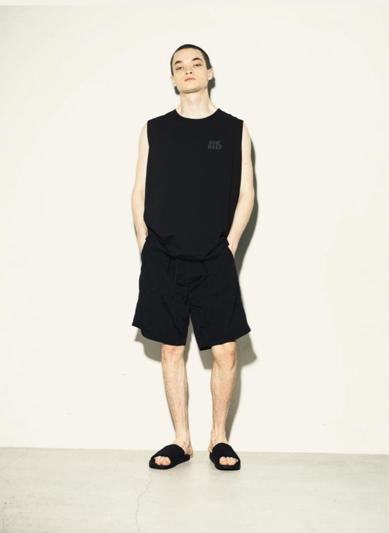 RHC REEF ブラック ラッシュ タンクトップ L ロンハーマン 新品