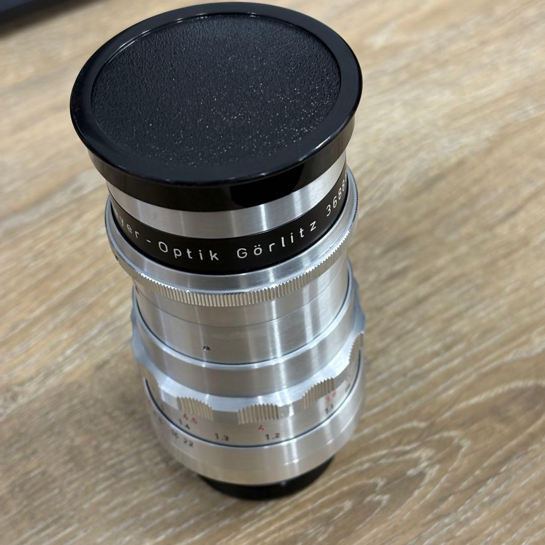 TRIOPLAN 100mm F2.8 Exakta マウントアダプタ付き