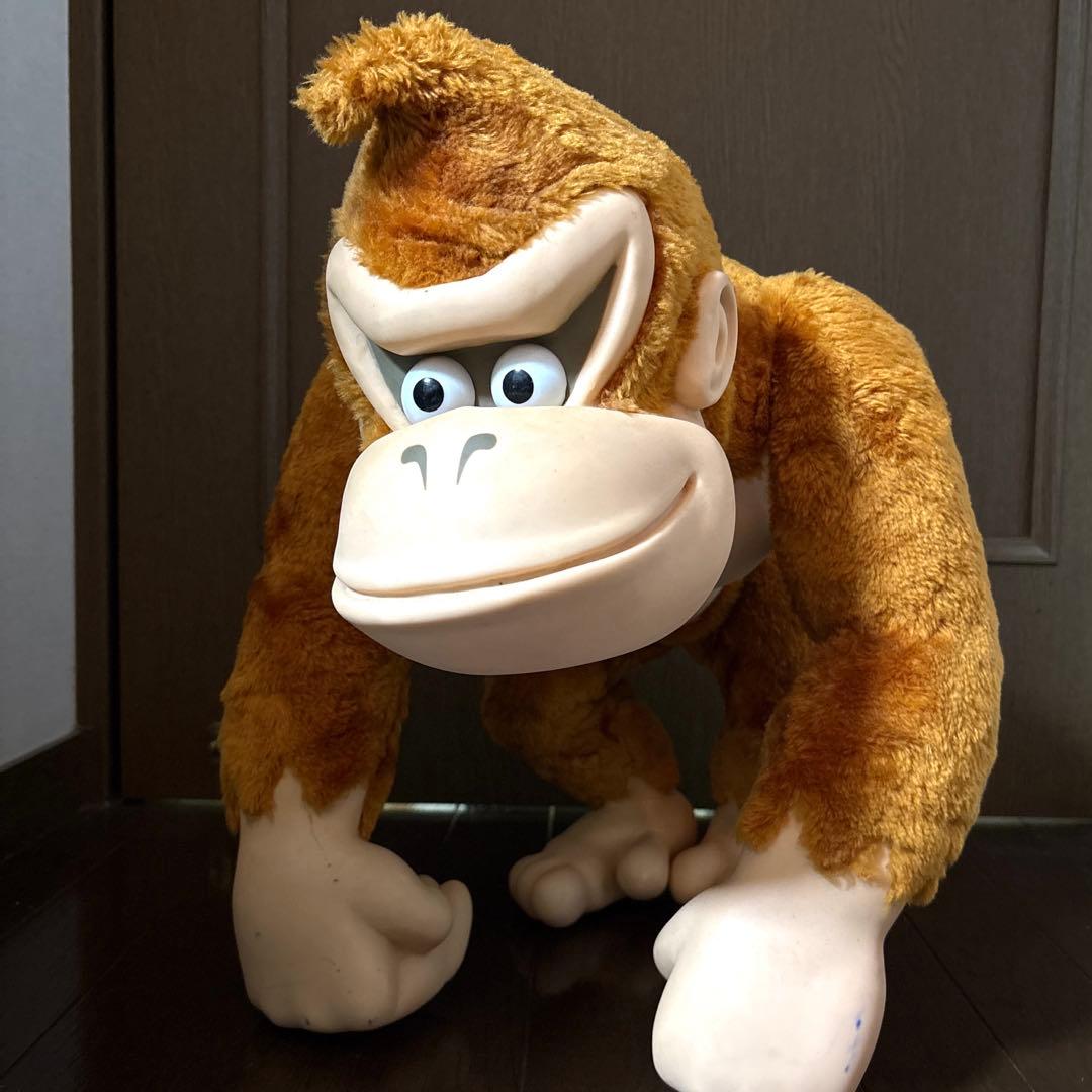 激レア 1994年 エストナ 特大 ドンキーコング ソフビ レトロ