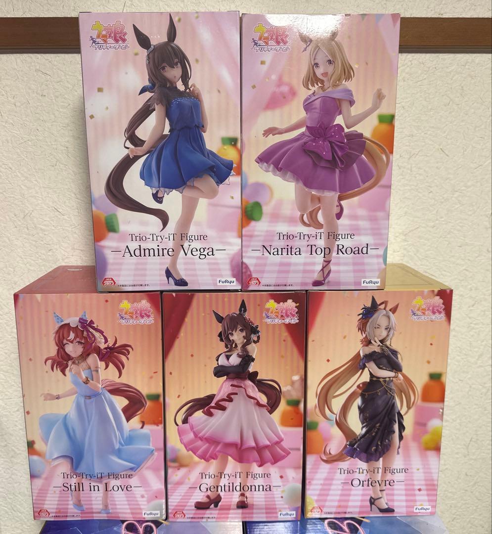 未開封新品】ウマ娘フィギュア 全7種セット EVOLVE ラウンドワン限定