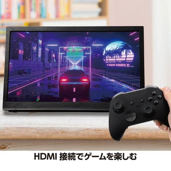 14インチ録画機能付き　ポータブルTV壁掛け、スタンド置き車載可能　3WAY