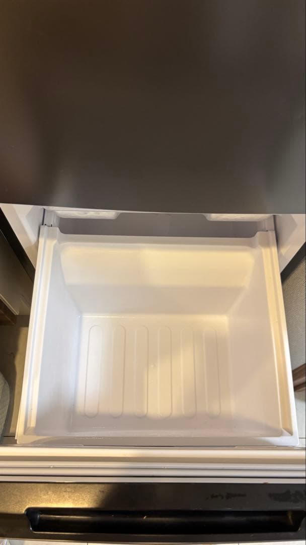 【SHARP】冷蔵庫 SJ-D15J-H ブラック